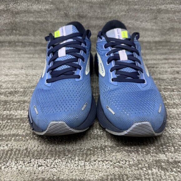 Brooks Blue Athletic Running Shoes with Breathable Mesh - Picture 3 of 9